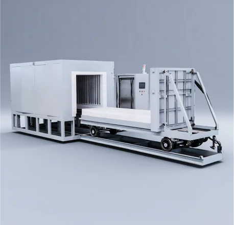 Vertical tube furnace